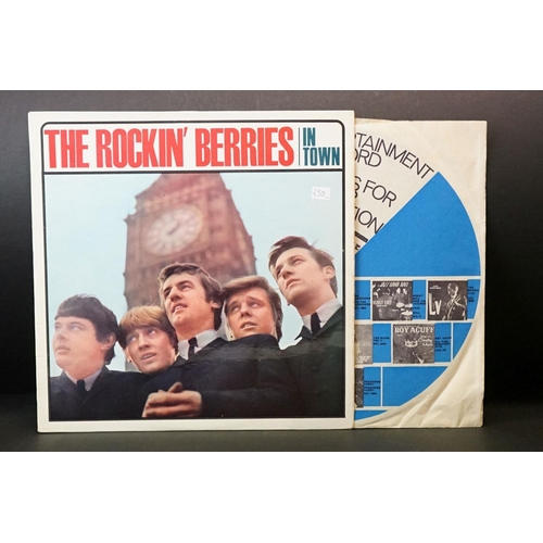 133 - Vinyl - 10 Original 1960s mainly Mod / Beat LPs to include The Yardbirds Five Live Yardbirds Vg/Vg, ... 