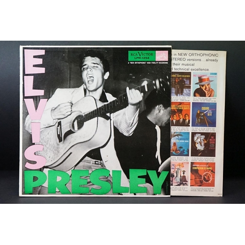 134 - Vinyl - Three Elvis Presley albums to include Rock N Roll (CLP 1093) sleeve G with splits and tape r... 