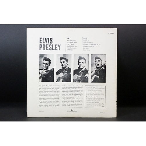 134 - Vinyl - Three Elvis Presley albums to include Rock N Roll (CLP 1093) sleeve G with splits and tape r... 