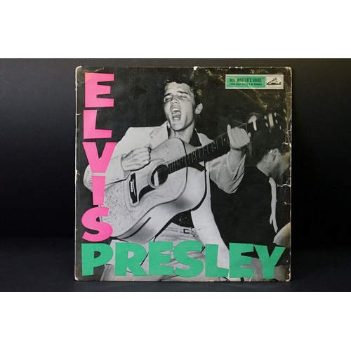 134 - Vinyl - Three Elvis Presley albums to include Rock N Roll (CLP 1093) sleeve G with splits and tape r... 