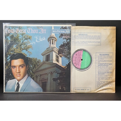 135 - Vinyl - 9 Elvis Presley albums (including 10