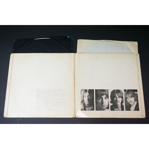 14 - Vinyl - The Beatles White Album PMC 7067/8 No. 0073492 mono, top loader, no poster or photographs, i... 