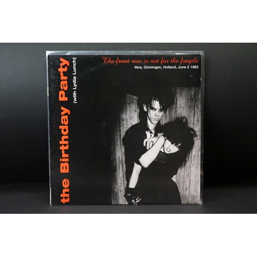 155 - Vinyl - Nick Cave / Birthday Party - 12 LPs, 1 12