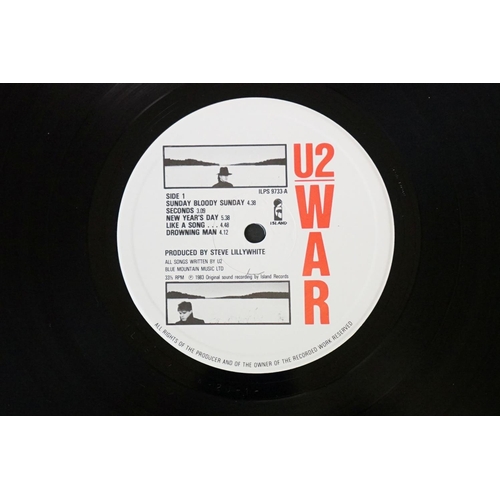 156 - Vinyl - 6 U2 LP's & 1 12