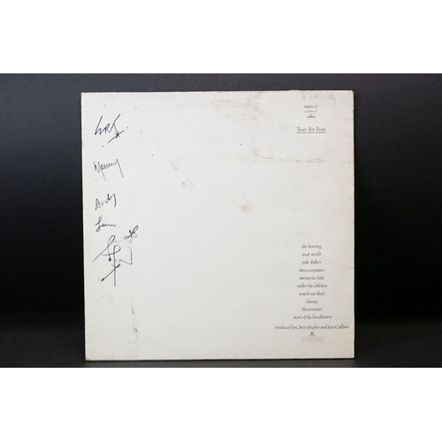 157 - Vinyl & Autographs - 4 Tears For Fears LPs to include The Hurting x 3 including one signed to rear b... 