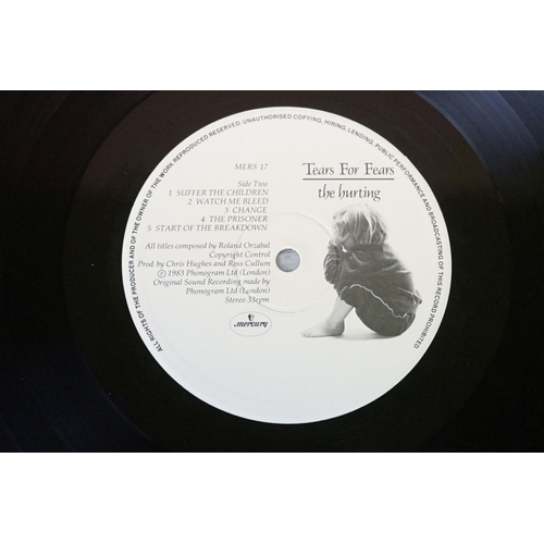 157 - Vinyl & Autographs - 4 Tears For Fears LPs to include The Hurting x 3 including one signed to rear b... 