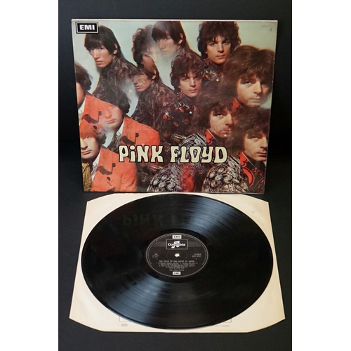 160 - Vinyl - 9 Pink Floyd LPs spanning their career to include The Piper At The Gates Of Dawn, Atom Heart... 