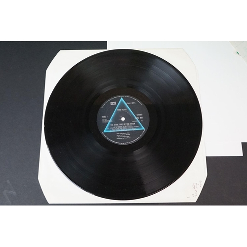 161 - Vinyl - 8 Pink Floyd LPs spanning their career to include Dark Side Of The Moon x 2, Delicate Sound ... 