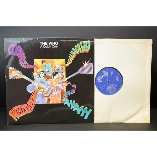 18 - Vinyl - 5 The Who LPs to include Live At Leeds (blue lettering) small tears to opening of sleeve oth... 