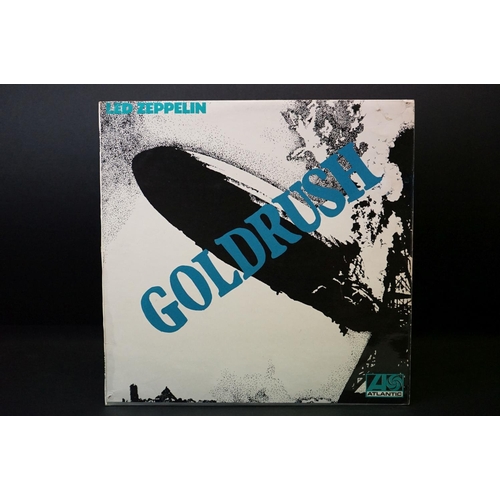 26 - Vinyl - Led Zeppelin - Led Zeppelin (original UK 1st pressing, turquoise lettering fully laminated p... 