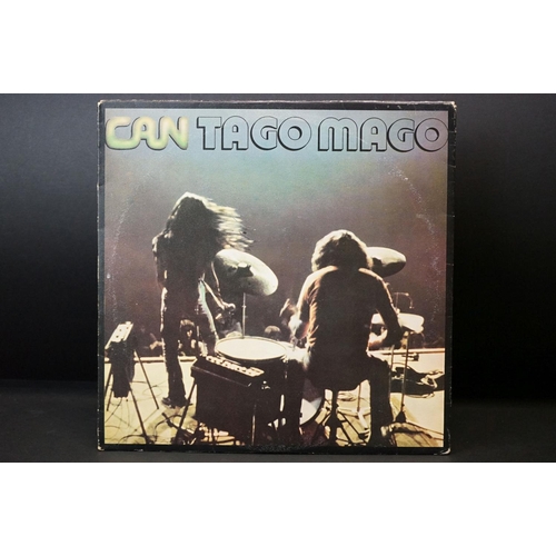 34 - Vinyl -  Can - Tago Mago  (UK 1971 1st pressing album, United Artists records, UAD 60009/10) texture... 