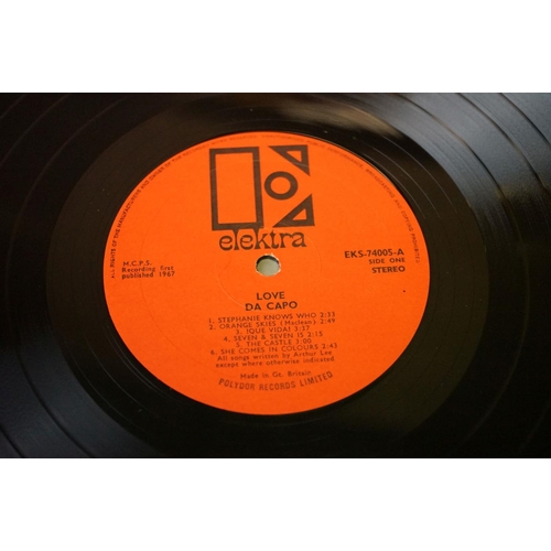 37 - Vinyl - Love, 3 original UK pressing albums to include: Da Capo (1967 original UK stereo pressing, B... 