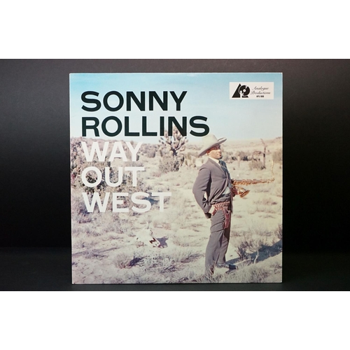 41 - Vinyl - Sonny Rollins Way Out West 180gm numbered reissue on Analogue Productions APJ 008.  Sleeve &... 