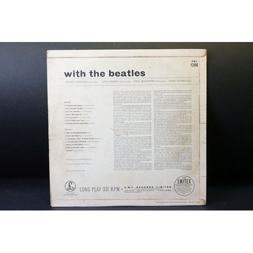 78 - Vinyl - 8 The Beatles LPs to include With The Beatles (PMC 1206), For Sale (PMC 1240) Help! x 2 (PMC... 