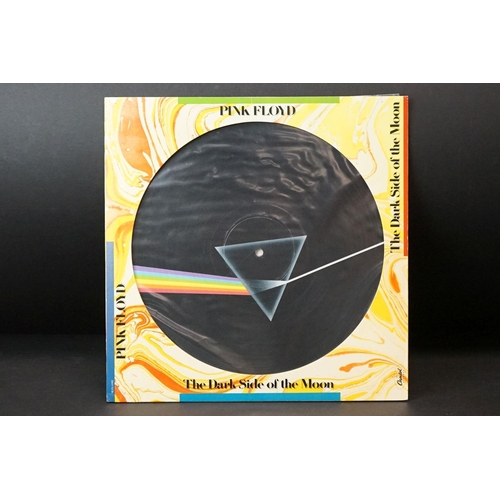 79 - Vinyl - Pink Floyd The Dark Side Of The Moon on Capitol SEAX 11902 US pressing picture disc.  Sleeve... 