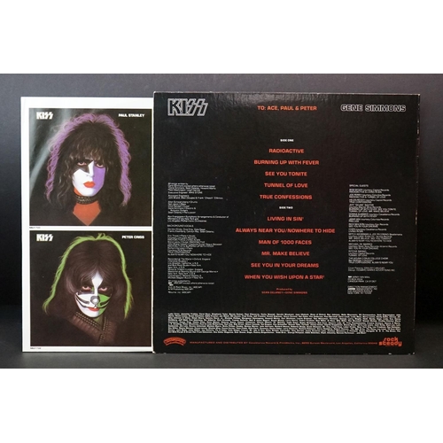 80 - Vinyl - 4 KISS member LPs to include 1978 Ace Frehley, Gene Simmons, Peter Criss, Paul Stanley.  Pos... 