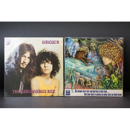 81 - Vinyl - 2 Tyrannosaurus Rex LPs to include My People Were Fair And Had Sky In Their Hair (LRZ 1003) ... 