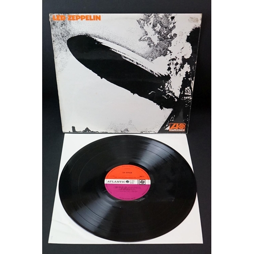 82 - Vinyl - 3 Led Zeppelin LPs to include One (588171) Warner Bros / Arts / Jewel Music publishing credi... 