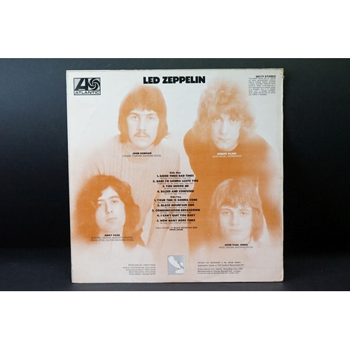 82 - Vinyl - 3 Led Zeppelin LPs to include One (588171) Warner Bros / Arts / Jewel Music publishing credi... 