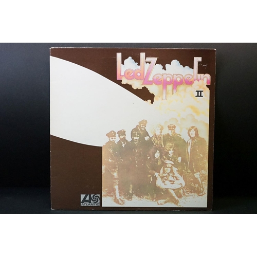 82 - Vinyl - 3 Led Zeppelin LPs to include One (588171) Warner Bros / Arts / Jewel Music publishing credi... 