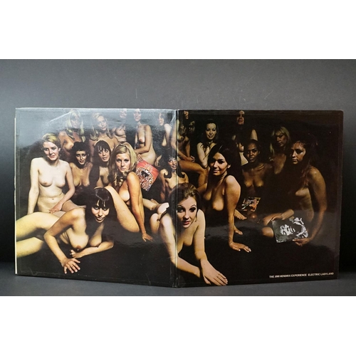 83 - Vinyl - Jimi Hendrix Electric Ladyland on Track 613008/9 white lettering, Jimi to left, label shows ... 