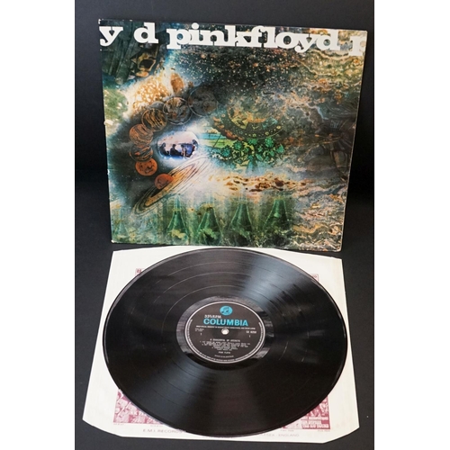 9 - Vinyl - 2 Pink Floyd & Related albums - A Saucerful Of Secrets (1968 UK 1st pressing mono, Blue Colu... 