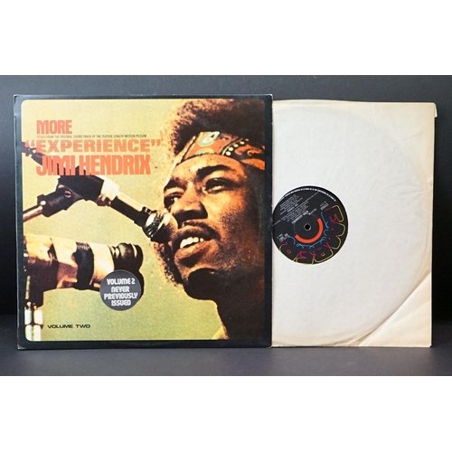 92 - Vinyl - 7 Jimi Hendrix LPs to include Rainbow Bridge (soundtrack), Smash Hits, Isle Of Wight, Band O... 