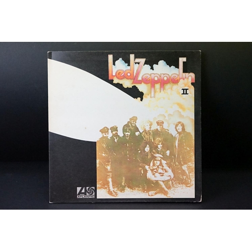 93 - Vinyl - 5 Led Zeppelin LPs to include Two (K40037) green & orange labels, Three (K50002) green & ora... 