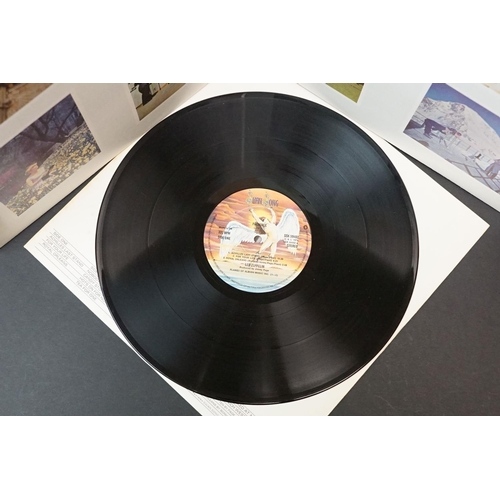 93 - Vinyl - 5 Led Zeppelin LPs to include Two (K40037) green & orange labels, Three (K50002) green & ora... 