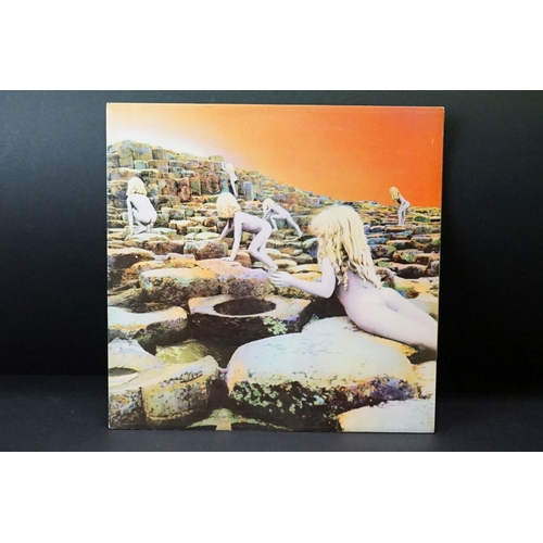 93 - Vinyl - 5 Led Zeppelin LPs to include Two (K40037) green & orange labels, Three (K50002) green & ora... 