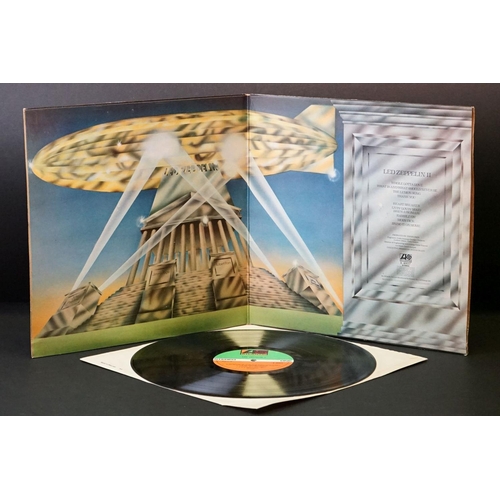 93 - Vinyl - 5 Led Zeppelin LPs to include Two (K40037) green & orange labels, Three (K50002) green & ora... 