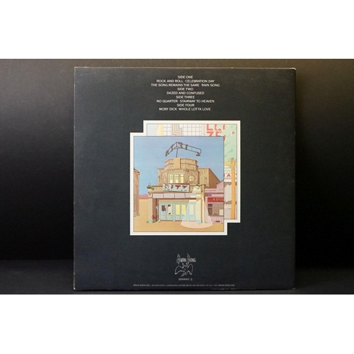 93 - Vinyl - 5 Led Zeppelin LPs to include Two (K40037) green & orange labels, Three (K50002) green & ora... 