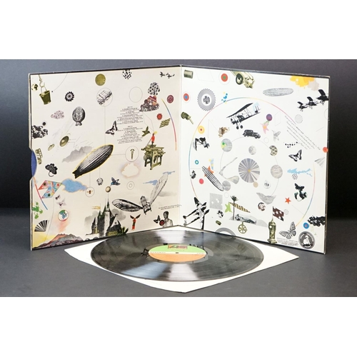 93 - Vinyl - 5 Led Zeppelin LPs to include Two (K40037) green & orange labels, Three (K50002) green & ora... 