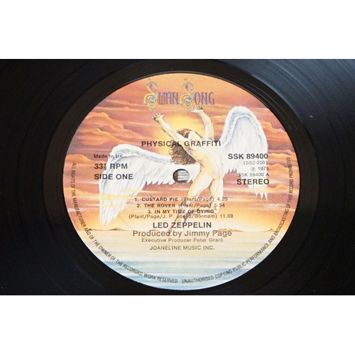 94 - Vinyl - 5 Led Zeppelin LPs to include One (K40031) green and orange labels, Two (588198) plum labels... 