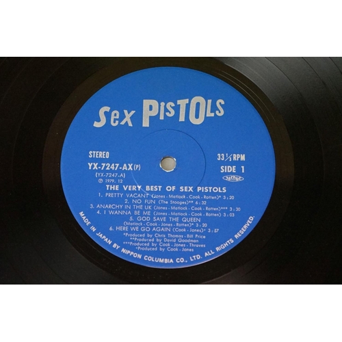 98 - Vinyl - Two rare Sex Pistols LPs to include The Very Best Of The Sex Pistols And We Don't Care (Colu... 