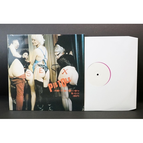 99 - Vinyl - Two copies of Sex Pistols Screen On The Green to include white label test pressing on pink v... 