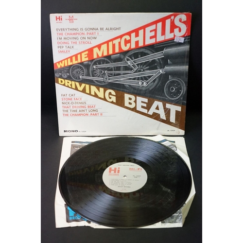 123 - Vinyl - 16 original, mainly USA pressings 1960s Soul albums, to include: Willie Mitchell – Willie Mi... 