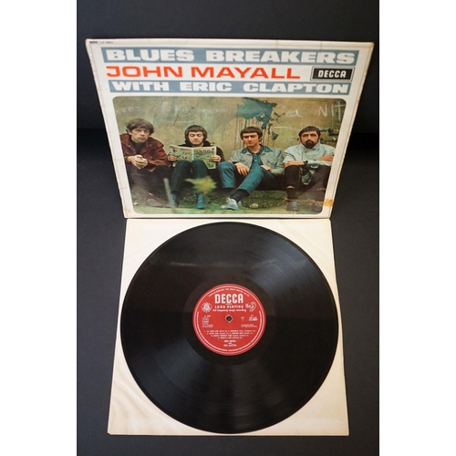 146 - Vinyl - 14 John Mayall & related LPs to include Blues Breakers With Eric Clapton, Looking Back, The ... 