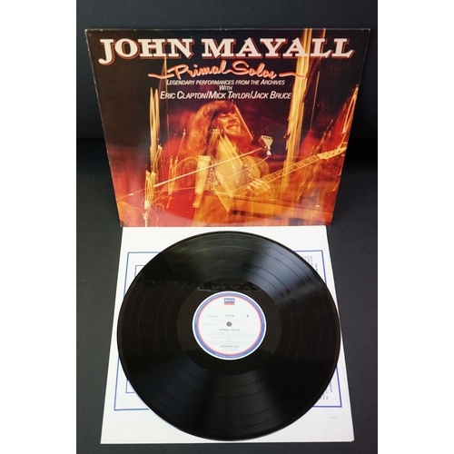 146 - Vinyl - 14 John Mayall & related LPs to include Blues Breakers With Eric Clapton, Looking Back, The ... 