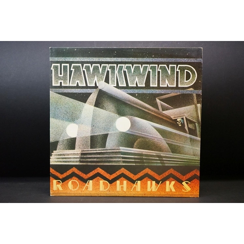 148 - Vinyl - 3 Hawkwind LPs to include Roadhawks (UAK 29919) Vg+/Vg+, In Search Of Space (UAG 2920) sleev... 