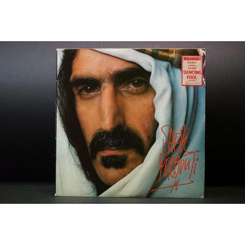 152 - Vinyl - 7 Frank Zappa / Captain Beefheart LPs to include 200 Motels (with booklet), We're Only In It... 