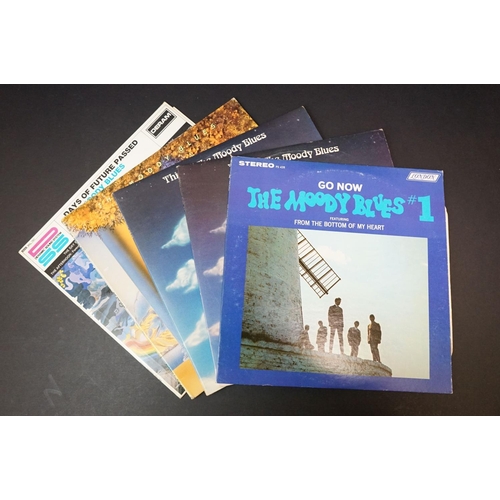 326 - Vinyl - 28 Emerson Lake & Palmer / Moody Blues LPs spanning both bands careers.  Condition varies bu... 