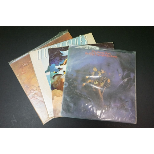 326 - Vinyl - 28 Emerson Lake & Palmer / Moody Blues LPs spanning both bands careers.  Condition varies bu... 