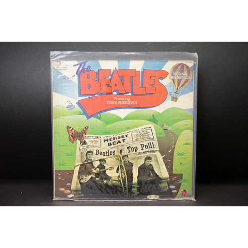 328 - Vinyl - Over 25 The Beatles LPs spanning their career, including some duplication. Condition varies ... 