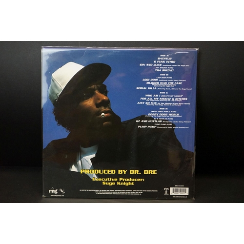 471 - Vinyl - Three Hip Hop LPs to include 2 x Snopp Dogg ( Doggystyle DRS1255002 & Tha Doggfather DROW117... 