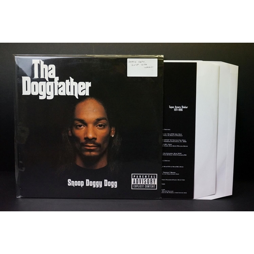 471 - Vinyl - Three Hip Hop LPs to include 2 x Snopp Dogg ( Doggystyle DRS1255002 & Tha Doggfather DROW117... 