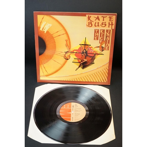 51 - Vinyl - 2 Kate Bush LPs to include The Kick Inside (EMC 3223) and Never For Ever (EMA 794) sleeves &... 