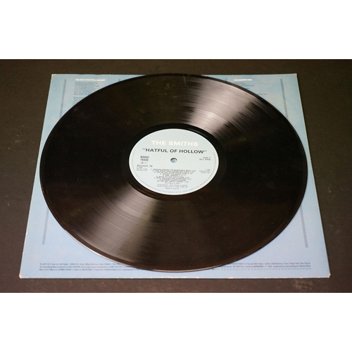 52 - Vinyl - 4 The Smiths LPs to include Hatful Of Hollow (Rough 76 with sticker to front) (Vg/Vg), Hatfu... 