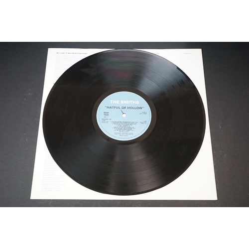 52 - Vinyl - 4 The Smiths LPs to include Hatful Of Hollow (Rough 76 with sticker to front) (Vg/Vg), Hatfu... 