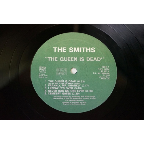 52 - Vinyl - 4 The Smiths LPs to include Hatful Of Hollow (Rough 76 with sticker to front) (Vg/Vg), Hatfu... 